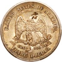 1875-S Trade $1 PCGS AU58 - 2