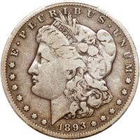 1893-S Morgan $1