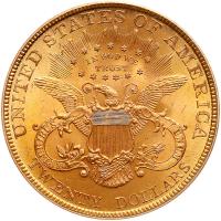 1895 $20 Liberty PCGS MS64 - 2