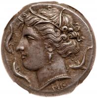 Sicily, Syracuse. Agathokles. Silver Tetradrachm (17.20 g), 317-289 BC