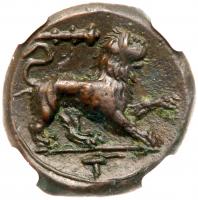 Sicily, Syracuse. Agathokles. Ã Litra (6.80 g), 317-289 BC - 2