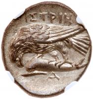 Moesia, Istros. Silver Drachm (4.09 g), 4th century BC - 2