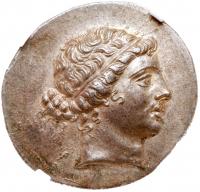 Aiolis, Kyme. Silver Tetradrachm (16.75 g), ca. 155-143 BC