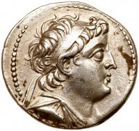 Seleukid Kingdom. Demetrios II Nikator. Silver Tetradrachm (14.01 g), second reign, 129-125 BC