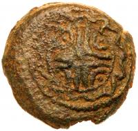 Judea. Herodian Dynasty. Herod I The Great. AE prutot (4.09g), 40-4 BCE. Year 3