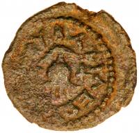 Judea. Herodian Dynasty. Herod I The Great. AE prutot (4.09g), 40-4 BCE. Year 3 - 2