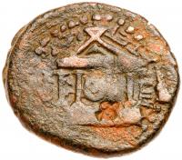 Judea. Herodian Dynasty. Herod Philip, ca. 4 BCE to 34 CE. AE 25 mm (10.0 g) - 2