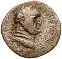 Judea. Herodian Dynasty. Agrippa II. Year 14 (73/4 CE). AE 30 mm (13.92)