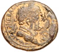 Judea. Herodian Dynasty. Agrippa II. Year 18 (77/8 CE). AE 25 mm (9.45 g)