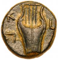 Judaea, Bar Kokhba Revolt. Ã Medium Bronze (7.38 g), 132-135 CE EF