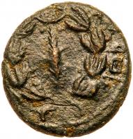 Judaea, Bar Kokhba Revolt. Ã Medium Bronze (6.65 g), 132-135 CE Choice VF - 2