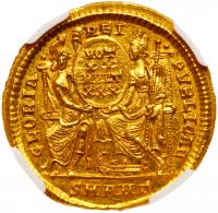 Constantius II Augustus, AD 337-361. Gold Solidus (4.49 gr) - 2