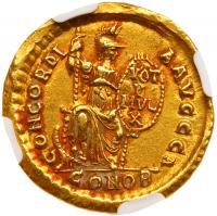 Theodosius I, AD 379-395. Gold Solidus (4.39 g) - 2