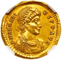 Arcadius, AD 383-408, Gold Solidus (4.46 g)