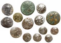 16-piece hoard of Silver and Bronze 2nd Century-1st Century BC