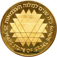 Israel. 500 Lirot, 1975 Choice Brilliant Proof