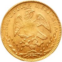 Mexico. 8 Escudos, 1860/59-Go PF PCGS About Unc - 2