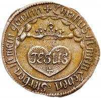 German States: Saxe-Weimar. 1/24 Taler (Groschen), 1665 NGC AU53