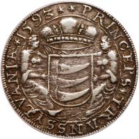 Transylvania. Taler, 1593 PCGS EF40 - 2