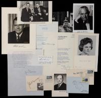 Kennedy, John Fitzgerald; Exceptional Archive of over 90 Signed Pieces, TLS by Kennedy, Family, Assassination Archive, Warren Re