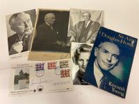 Collection of 85+ Signed Pieces by Prime Ministers of the UK Including Asquith, Thatcher, Wilson, Heath, Callaghan, Eden, Home,