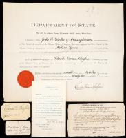 19th Century & Early 20th Century Justices: Supreme Court of DC Walter S. Cox, Supreme Court: Roger Taney, Charles Hughes & Melv