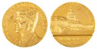 John F. Kennedy Collection: Fine Gold Coin Memorial .900 Fineness, 20 Grams, Aurea Numismatic Issue, Italy