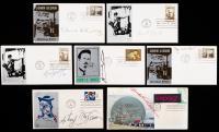 50 Acclaimed Artists on 50 First Day Covers: Andy Warhol, Jamie Wyeth, Peter Hurd, Eric Sloane, Elaine de Kooning, Jack Brusca,