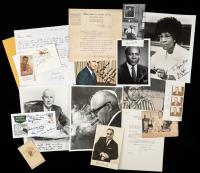 Civil Rights Collection: Sweeping History of 95 Signed Pieces, Martin Luther King, Thurgood Marshall, Rosa Parks, Booker T. Wash