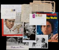 Great Minds of Space Sciences, Technology and Medicine: Outstanding Archive of Signatures, Letters & Photos, 90+ Pieces