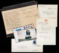 Explorers: 20 Signed Pieces by Edmund Hillary, John Hunt, a Rare Otto NordensdkjÃ¶ld ALS, Bernard R. Hubbard, Thor Heyerdahl and