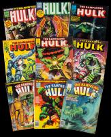 The Rampaging Hulk (1977-1978) Comic Book Group Including The Pulse Pounding First Issue