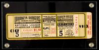 World Series 1941 Brooklyn Dodgers VS NY Yankees Game 5 Clincher. Intact Proof, Fine Condition