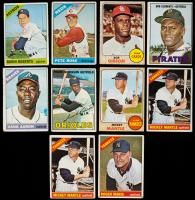 Baseball Cards; 10 Stars between 1966-68 including 3 x Mantle, Maris, Robinson, Aaron and more.