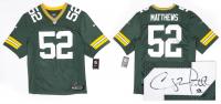 Clay Mathews Signed Men's NFL/Nike Green Bay Packers Jersey.