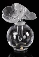 RenÃ© Lalique Deux Anemones Perfume Bottle, Signed