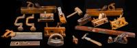 Outstanding Collection of 18 Vintage/Antique Tools: Display Quality, Very Good to Excellent Condition