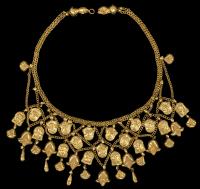 Incredible 22K Gold Etruscan Revival Collar