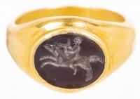 Ancient Roman Carnelian Intaglio, ca. 2nd Century AD