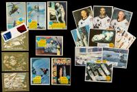 1963 Topps Astronauts Cards And 1969/1970 Man On The Moon Trading Cards