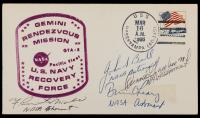 Rare Gemini 8 Cover Signed By Four Astronaut Candidates That Never Flew In Space