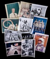 Dick Underwood's Collection Of Alan Shepard Photos Including The Mercury Seven In Silver Suits