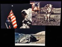 Apollo 17 Photos Signed By The Last Men To Step On The Moon Eugene Cernan And Harrison Schmitt