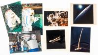 Group Of Photos And Transparencies From Shuttle, International Space Station, Cosmonauts And Many Others