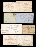 1700's-1800's European Stampless Covers Group.
Attractive group of about 200 items from various Western European countries.