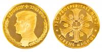 John F. Kennedy Collection: One German Ducat with Kennedy Bust Facing Left.980 Fineness, 20mm and 3Â½ Grams