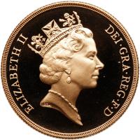 Great Britain. 2 Pounds, 1993 Choice Brilliant Proof