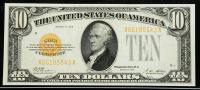 1928, $10 Gold Certificate