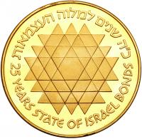 Israel. 500 Lirot, 1975 Choice Brilliant Proof