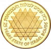 Israel. 500 Lirot, 1975 Choice Brilliant Proof